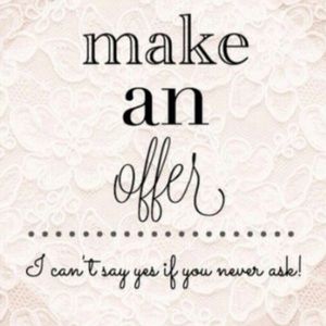 💎💰 OFFERS WELCOMED💰💎